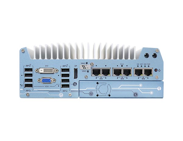 Neousys Nuvo-7000 Serie Vorderseite