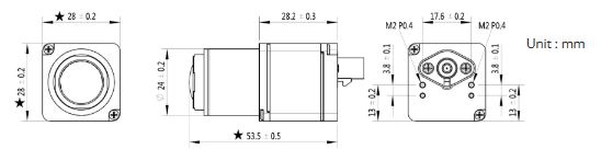 AC-IMX490-H30Dimensionen