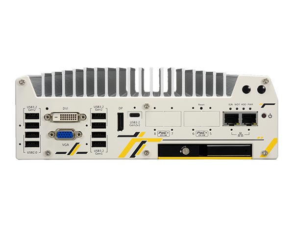 Neousys Nuvo-9100VTC Vorderseite