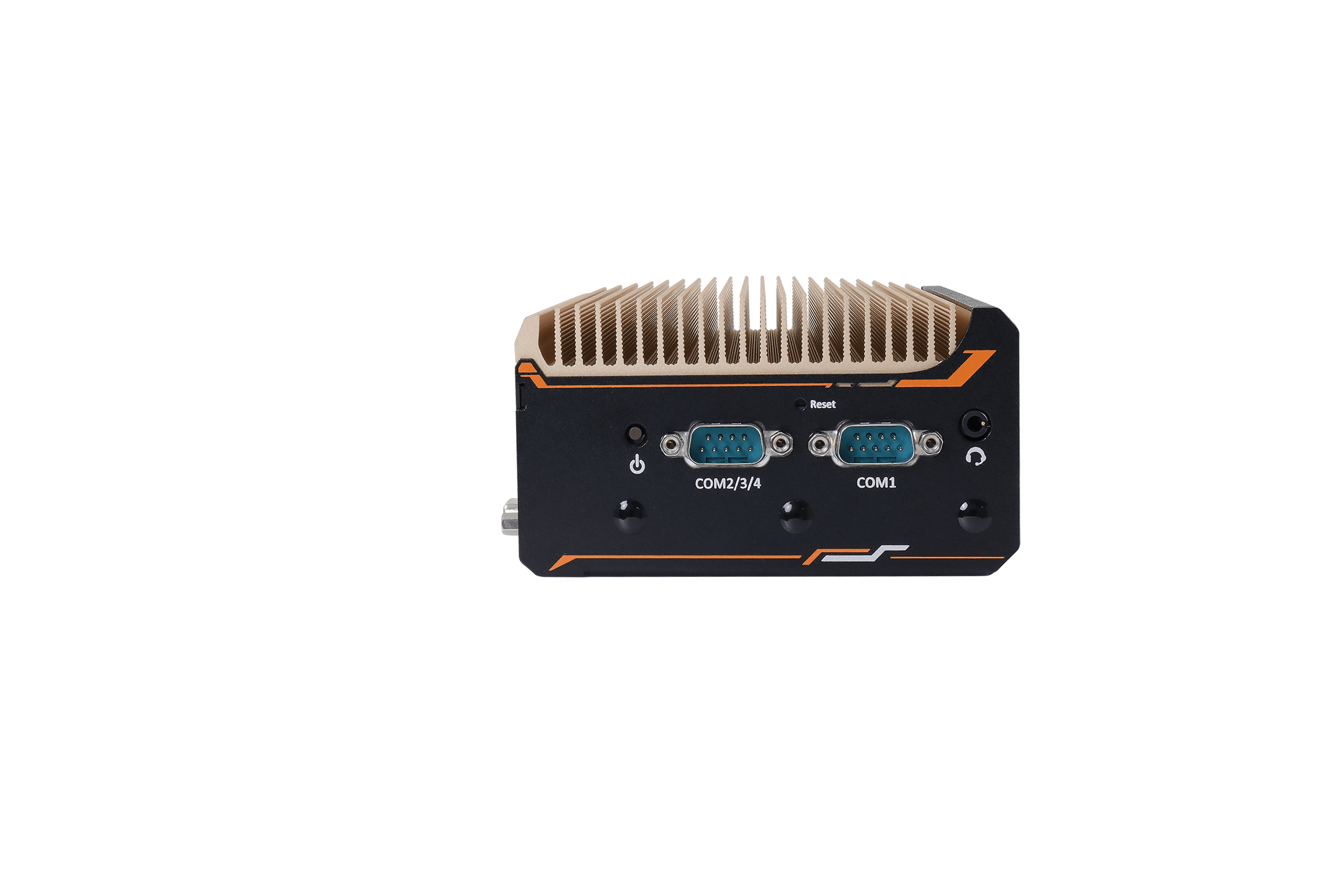 Neousys POC-500 Serie Seiteansicht Anschluesse