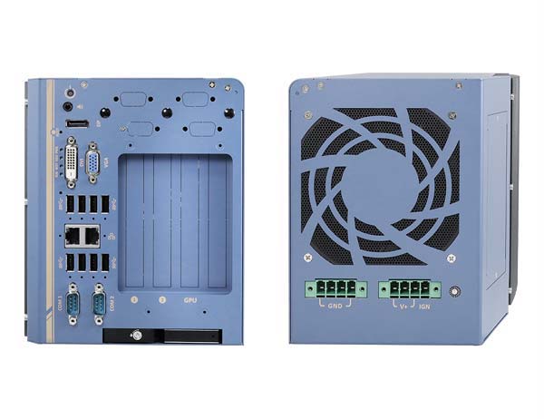 Neousys Nuvo-8108GC Vorder-Rueckseite